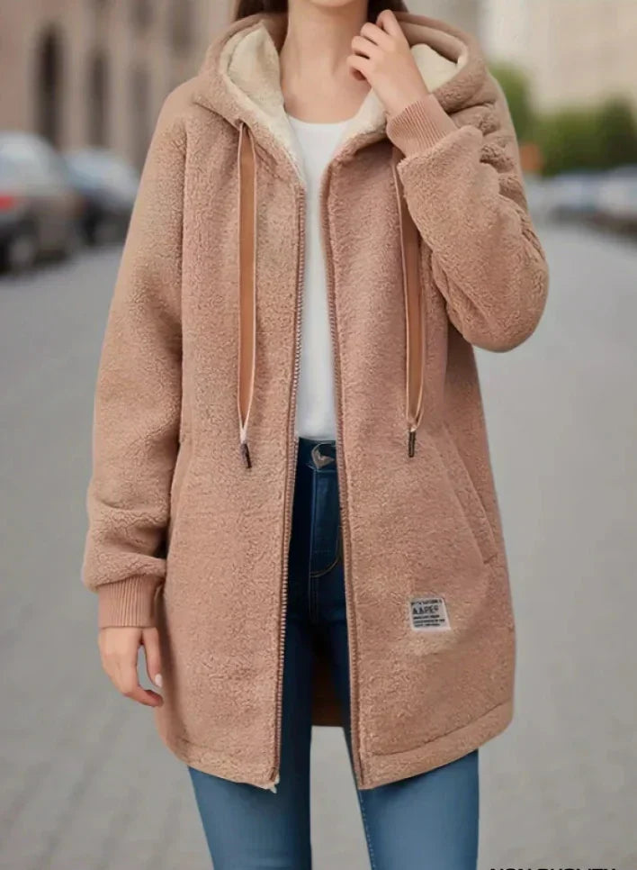 Belinda – Geacă Damă cu Polar Căptușită Toamnă/Iarnă Elegantă