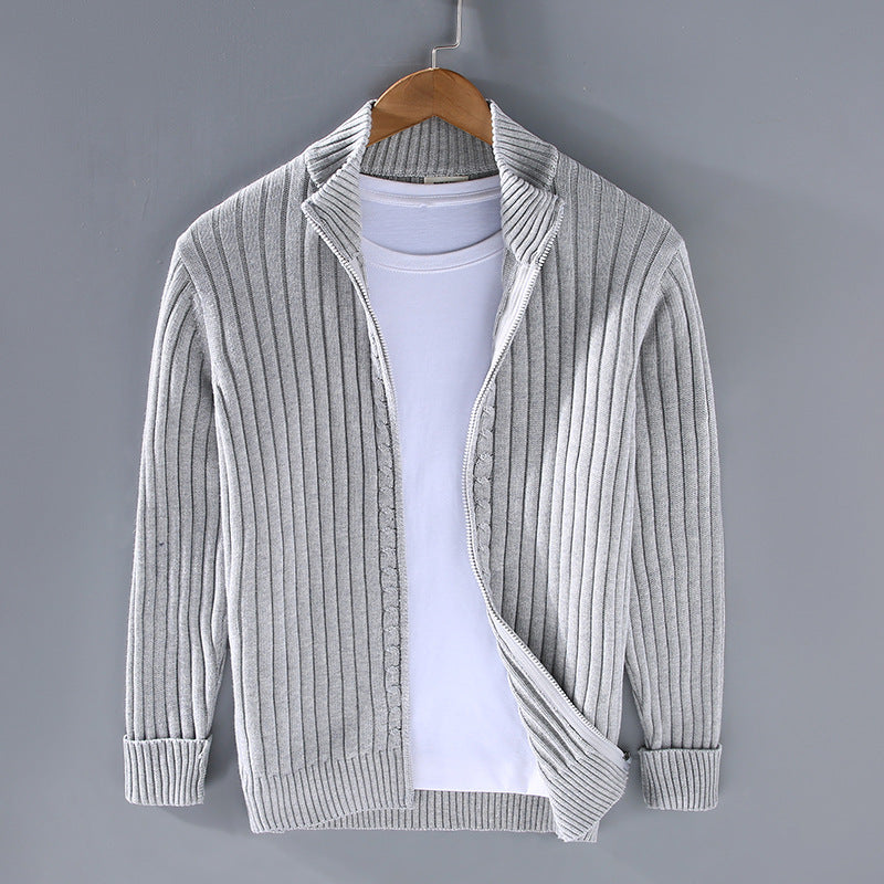 Giovanni | Cardigan tricotat cu fermoar