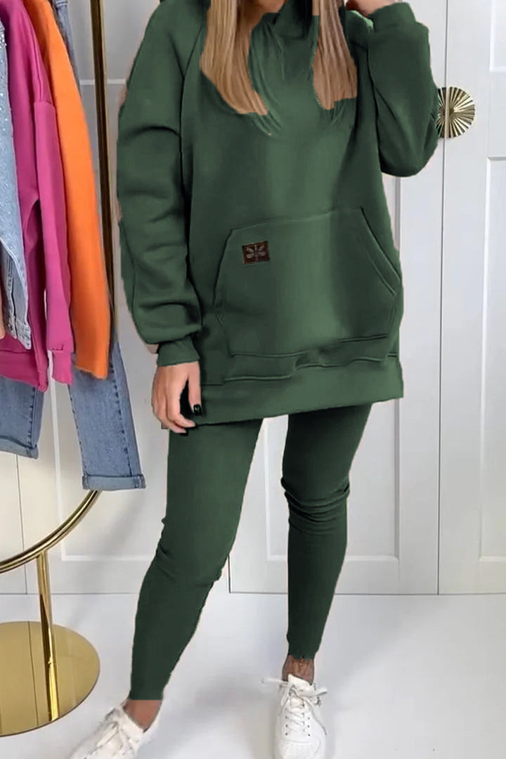 Nerina | Set Hanorac Casual și Jambiere 