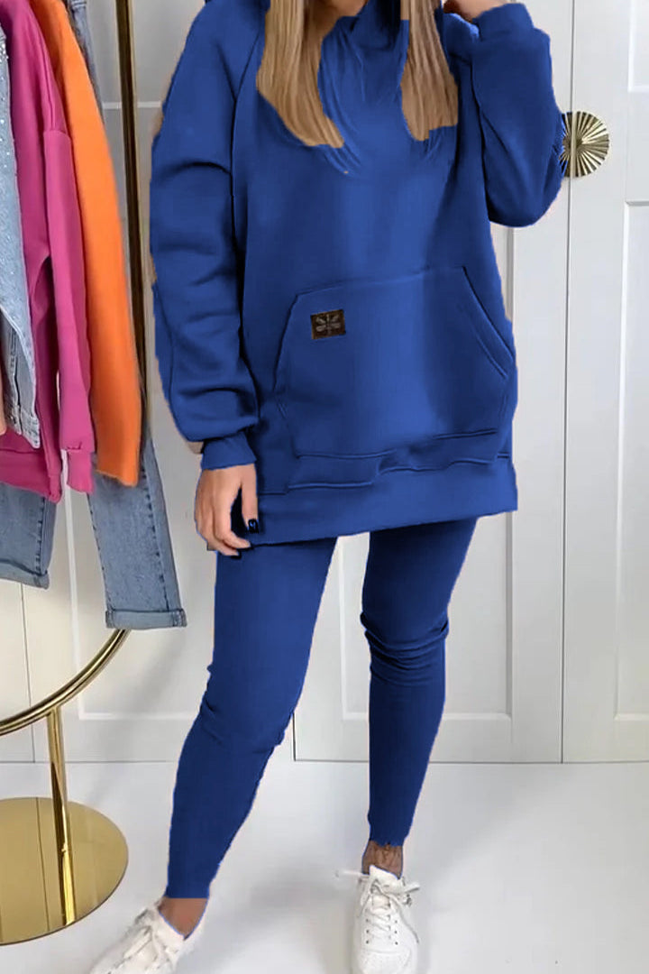 Nerina | Set Hanorac Casual și Jambiere 