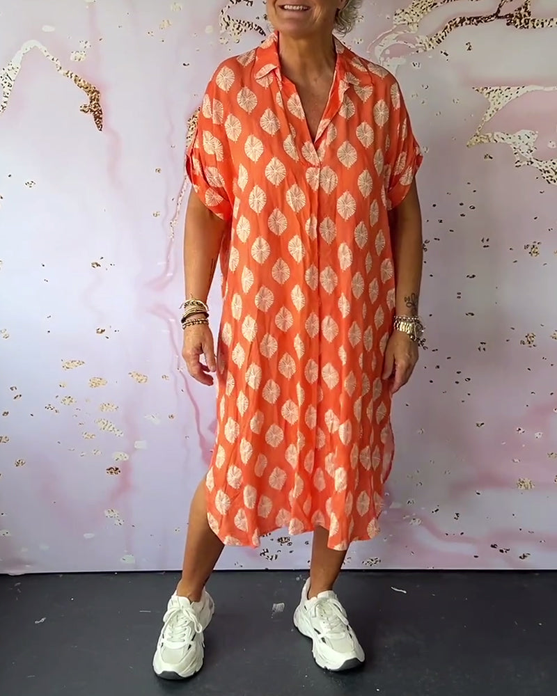 Ida™ | Rochie cămașă ușoară