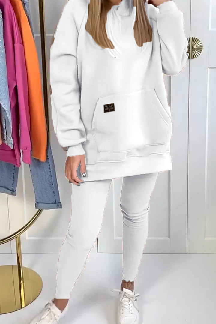 Nerina | Set Hanorac Casual și Jambiere 