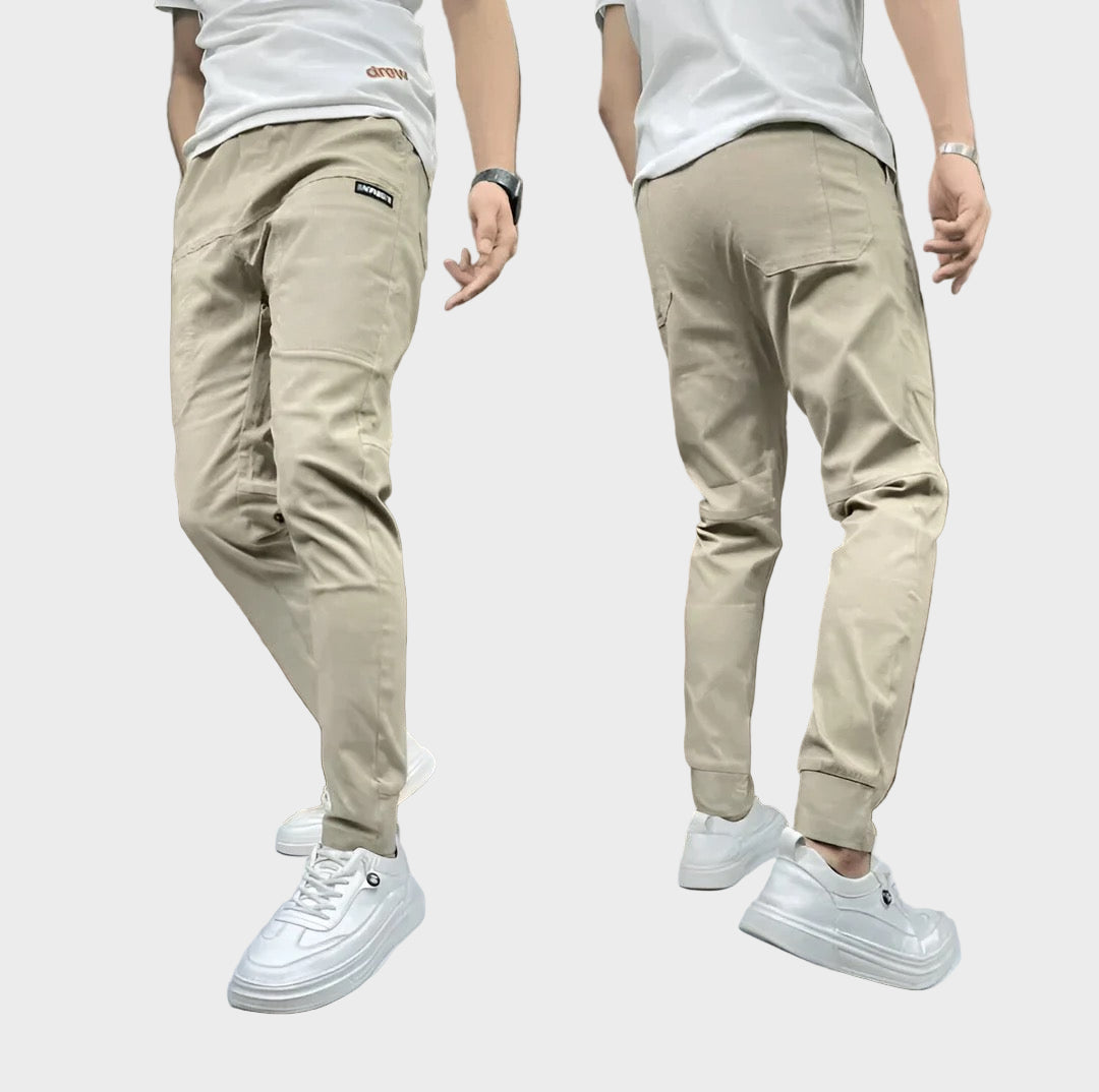 Milano| Pantaloni Cargo Elastici Premium