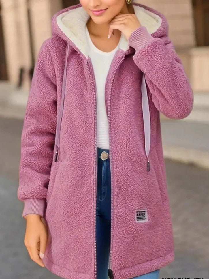 Belinda – Geacă Damă cu Polar Căptușită Toamnă/Iarnă Elegantă