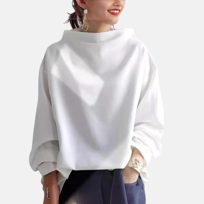 Gabriella™ | Pulover elegant cu guler înalt