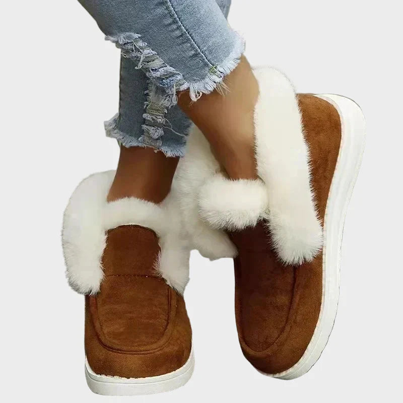 OrthoChic – Ghete pufoase până la gleznă, fără fermoare 