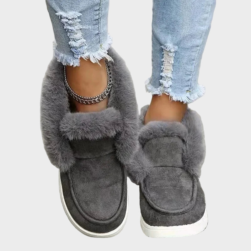 OrthoChic – Ghete pufoase până la gleznă, fără fermoare 