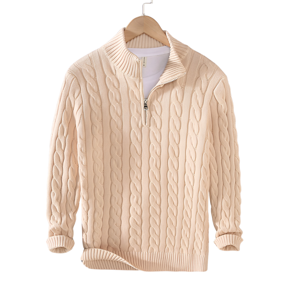 Anthony - Pulover cu model tricotat