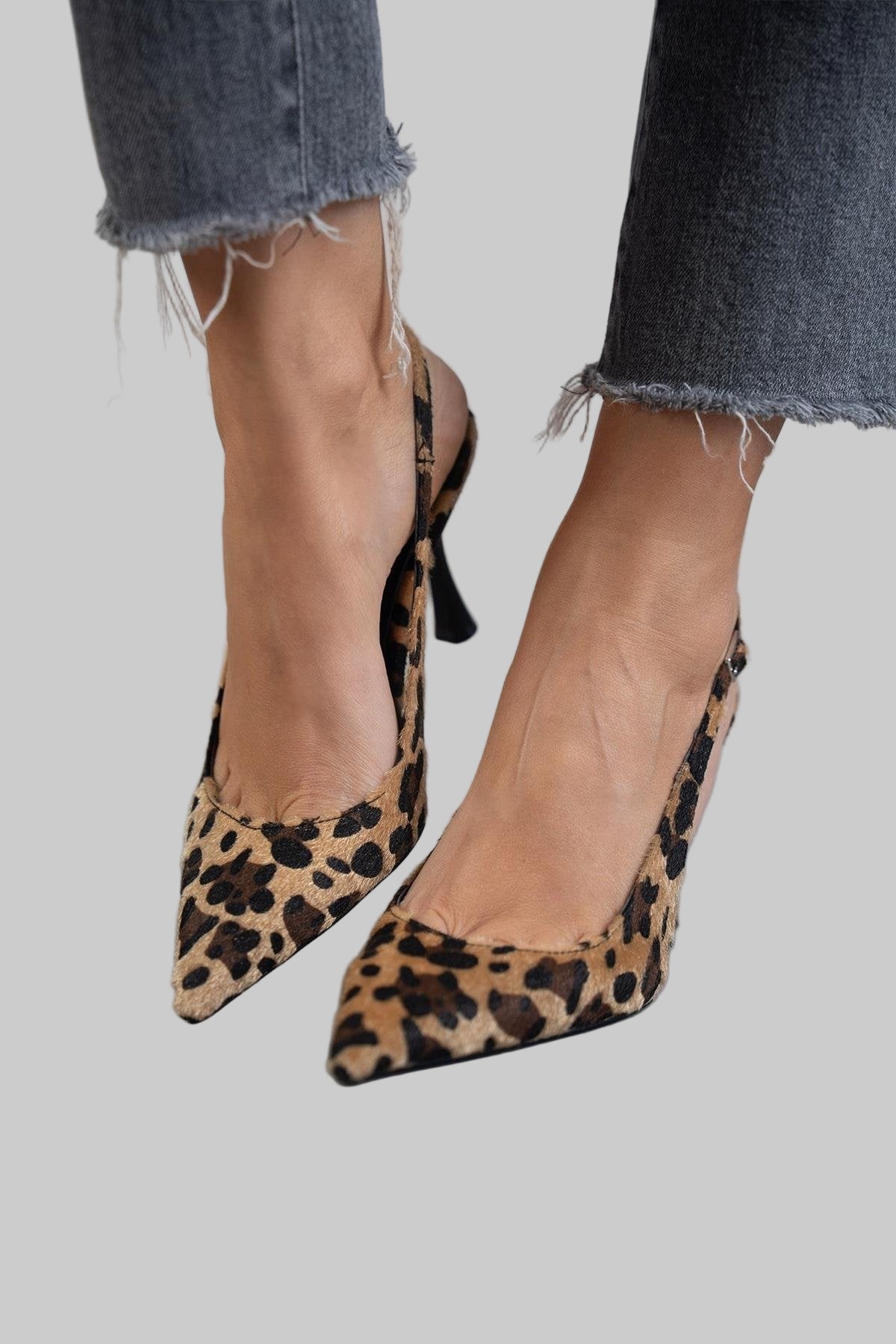 Ana - Pantofi cu Imprimeu Leopard