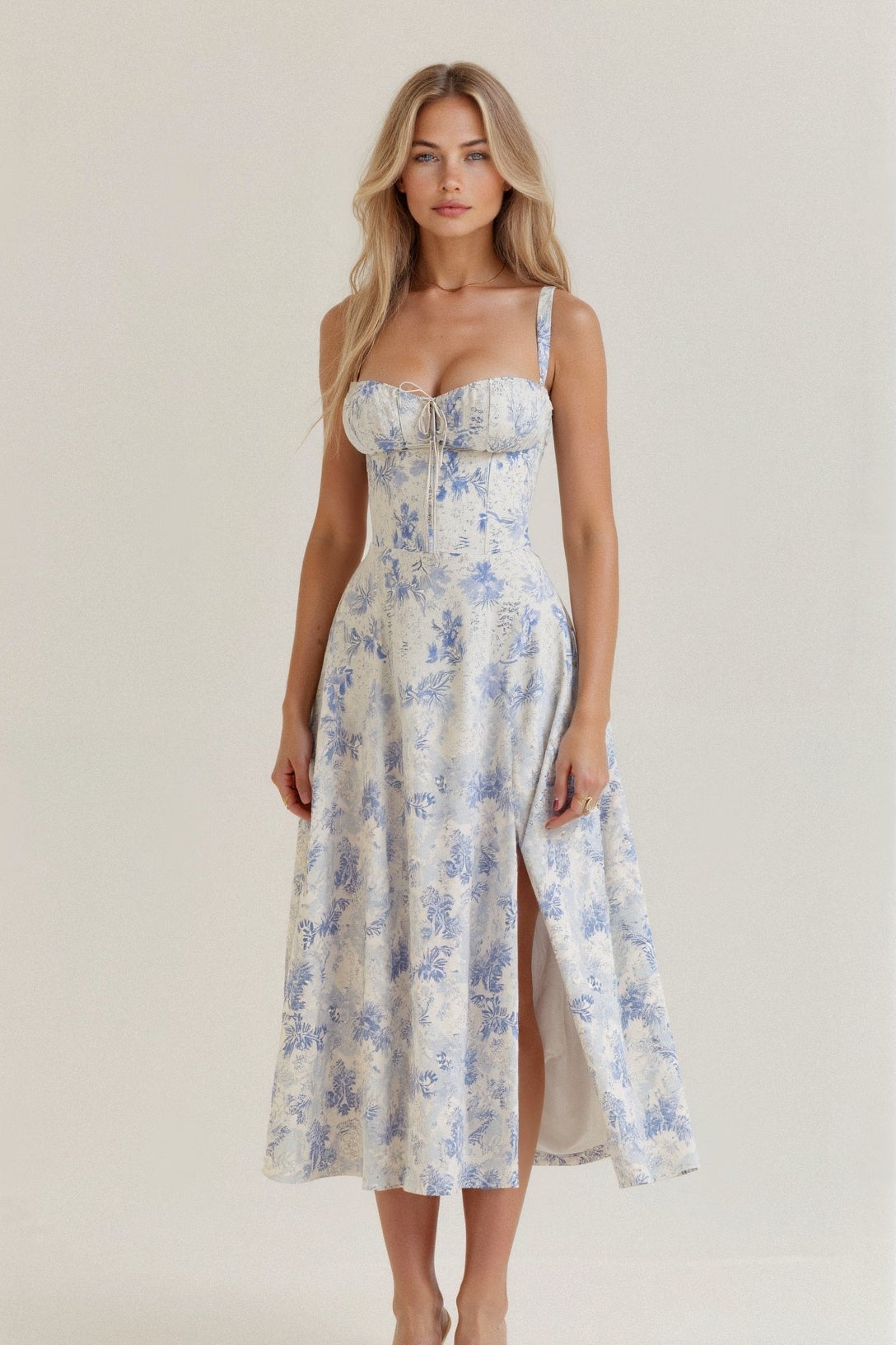 Ilona – Rochie de Damă Bustier cu Talie Evidențiată Elegantă 