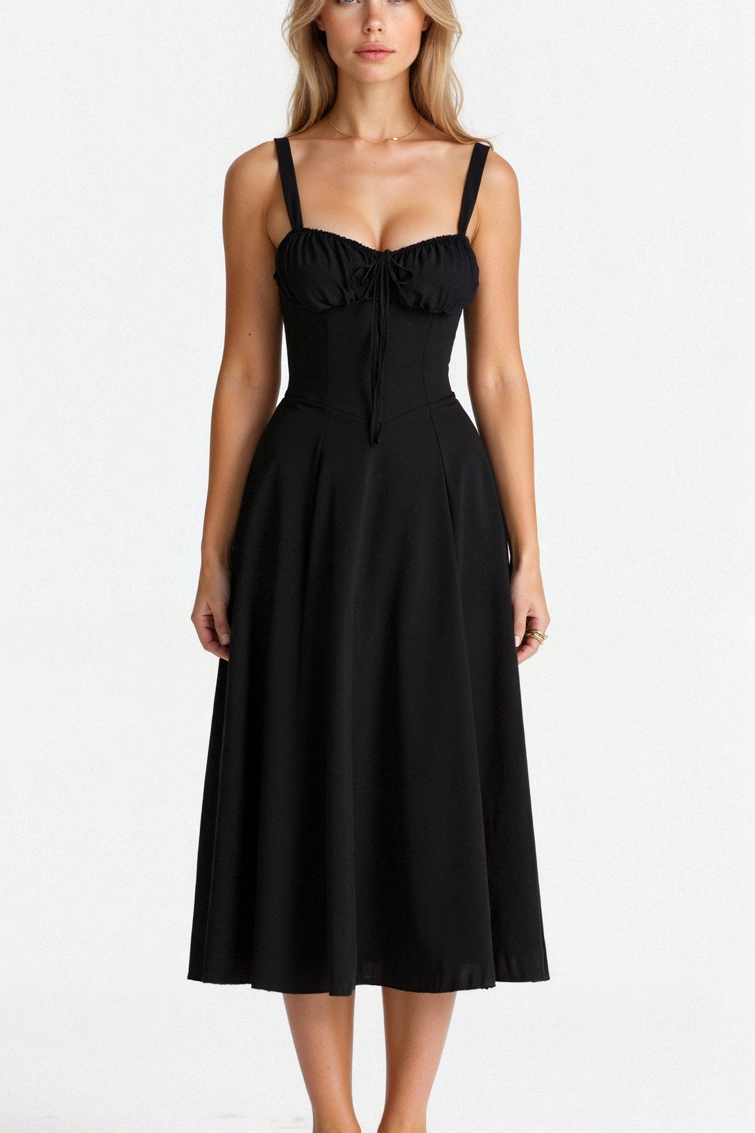 Ilona – Rochie de Damă Bustier cu Talie Evidențiată Elegantă 